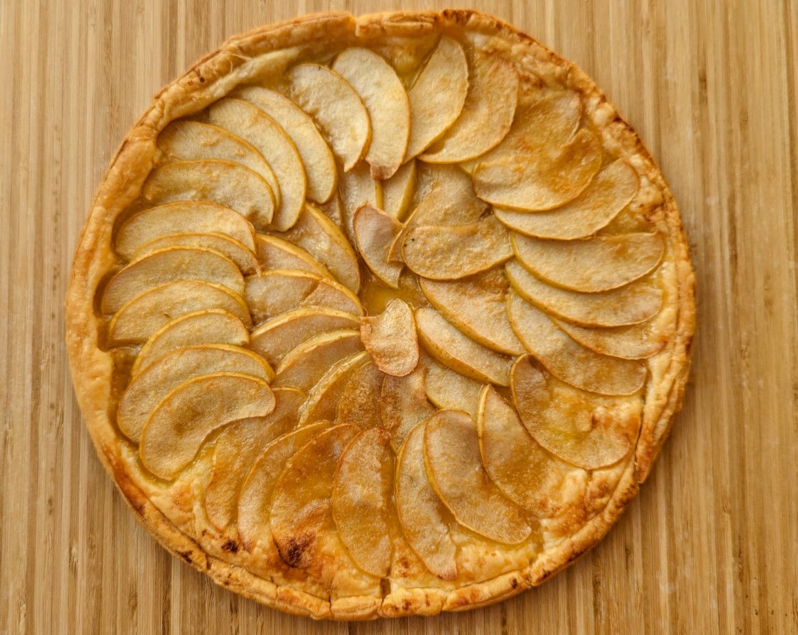 Tarte fine aux pommes